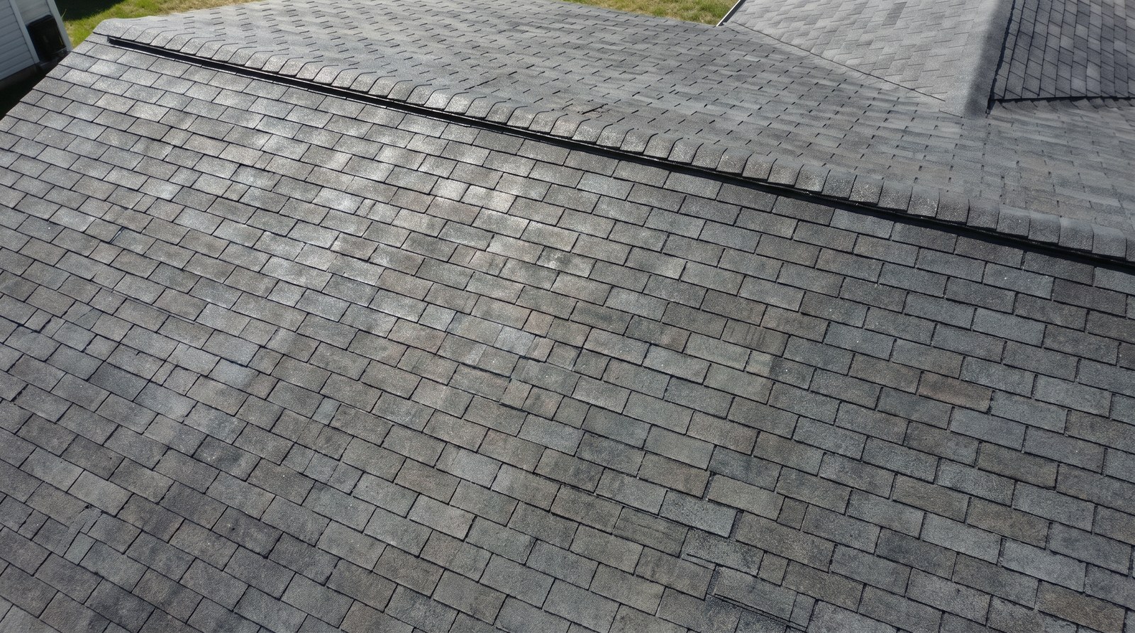 Shingle sealant restoring an aging roof